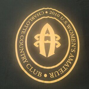 2010 US Womens Amateur Charlotte Country Club Blanket Throw 72 x 54" MV Sport